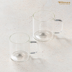 Кружка Wilmax Thermo Glass 250 мл, D 70 мм, H 75 мм