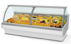 Витрина холодильная с выносным агрегатом BrandFord Aurora 125 вентилируемая