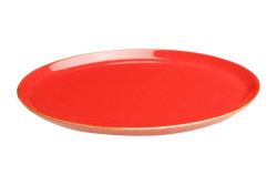 Тарелка для пиццы 28 см красный Porland