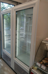 Шкаф морозильный ПРЕМЬЕР ШНУП1ТУ-0,75 С2 (В, -18) оконный стеклопакет