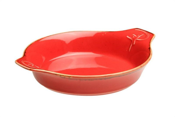 Сковорода для яиц 17 см цвет красный Porland