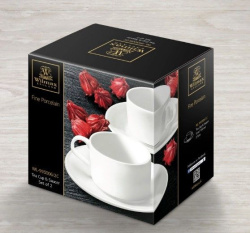 Чайная пара Wilmax 160 мл (2 шт, фирменная упаковка)