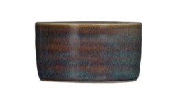 Соусник Corone Terra сине-коричневый 75 мл, D 65 мм