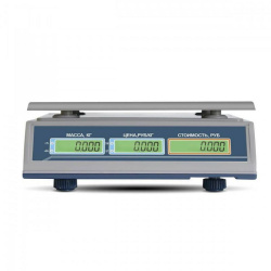 Весы торговые MERTECH M-ER 322 AC-15.2 "Ibby" LCD