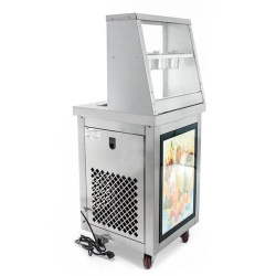 Фризер для жареного мороженого Foodatlas KCB-1F (контейнеры, световой короб)