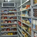 Зона хранения продуктов для склада