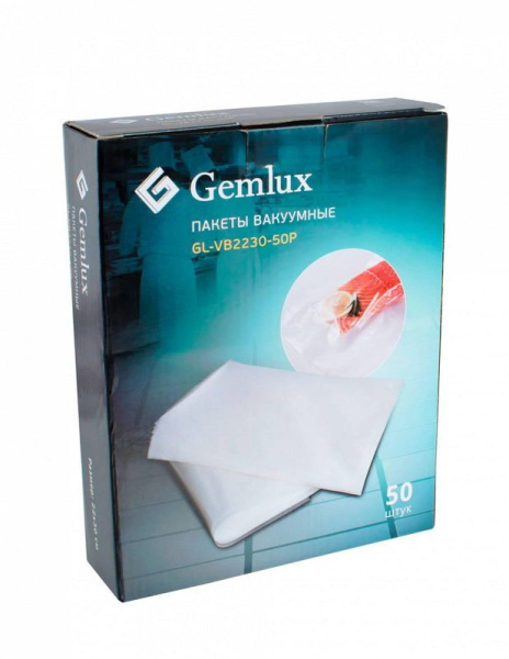 Пакеты для вакуумирования Gemlux GL-VB2230-50P