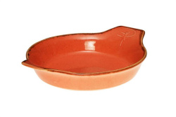 Сковородка фарфоровая 15 см цвет оранжевый Porland